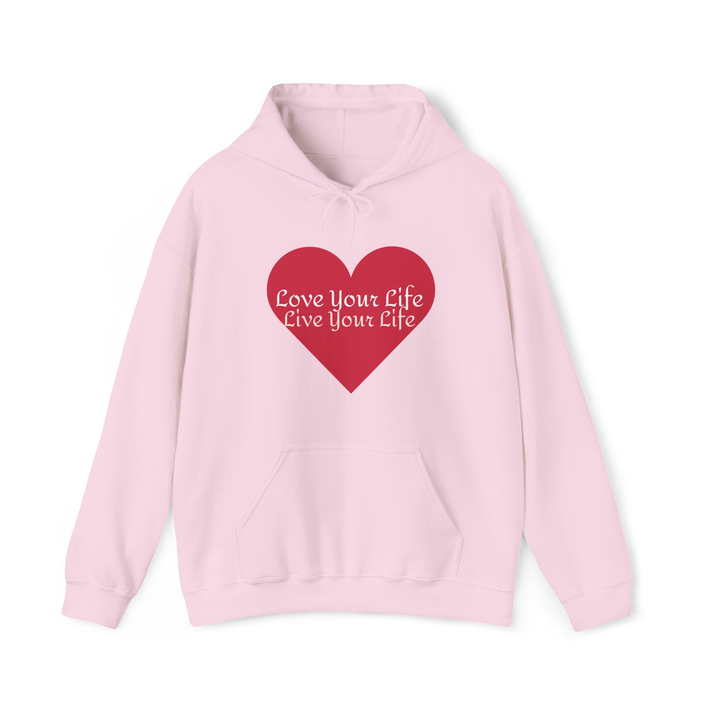 " Love Life" Unisex Heavy Blend™ Hooded Sweatshirt