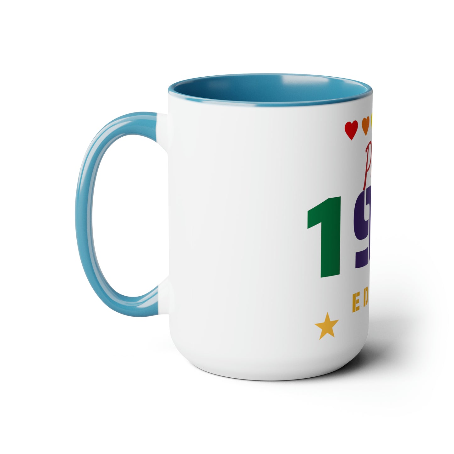 "Pride Edition" Two-Tone Coffee Mugs, 15oz