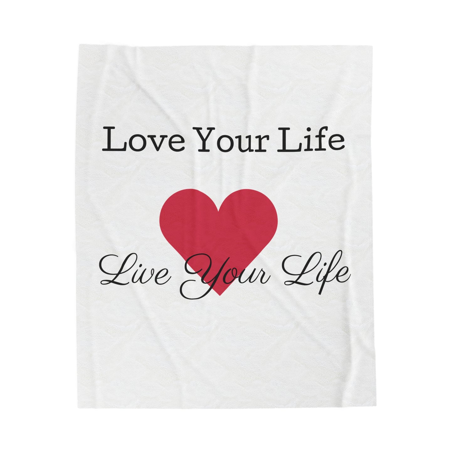 Love Life Plush Blanket