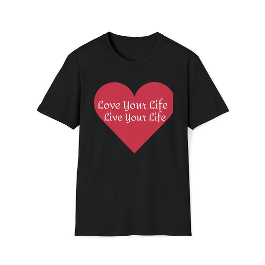 " Love Life" Unisex Softstyle T-Shirt