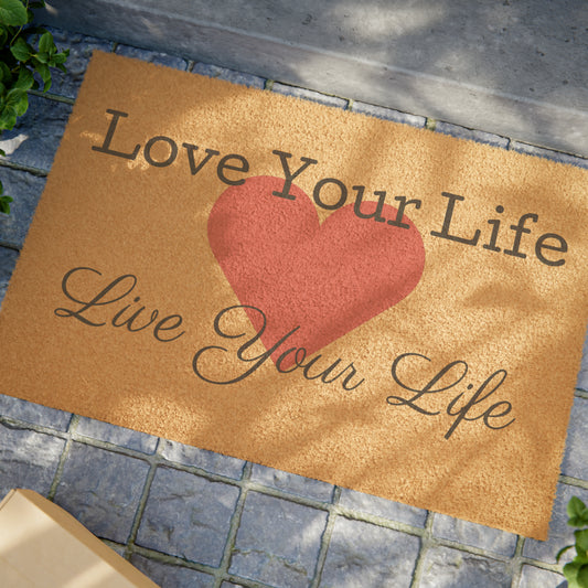 "Love Life" Doormat