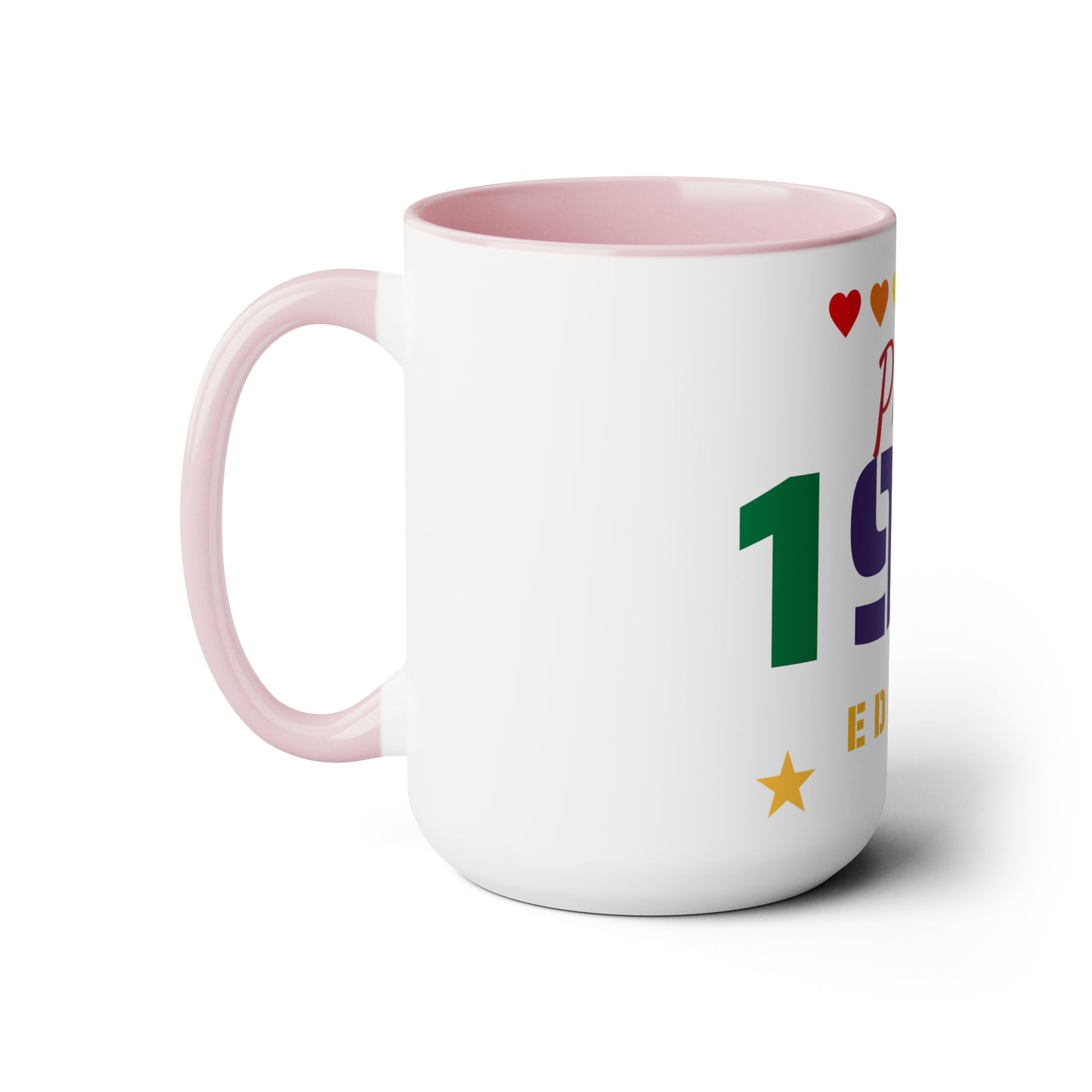 "Pride Edition" Two-Tone Coffee Mugs, 15oz