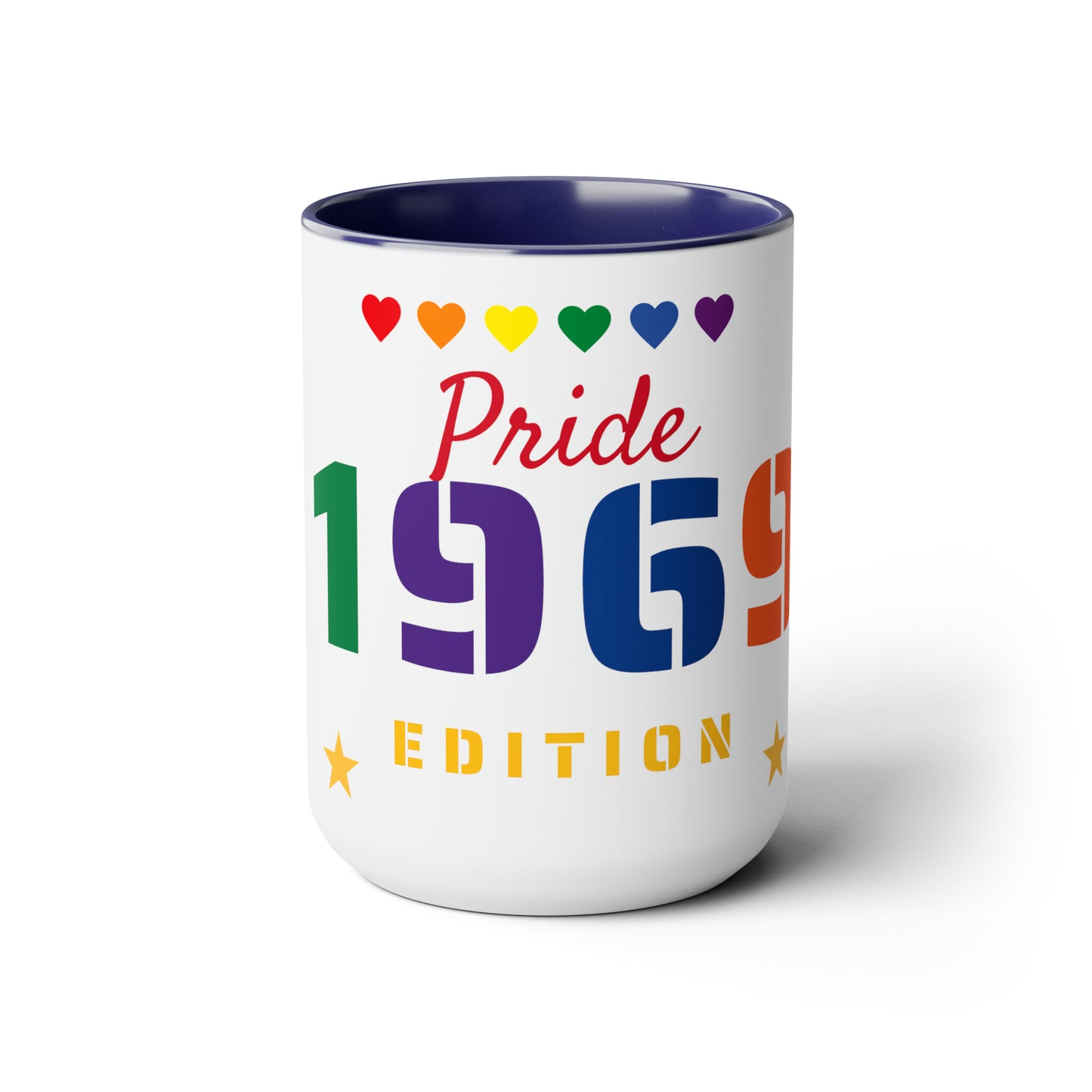 "Pride Edition" Two-Tone Coffee Mugs, 15oz