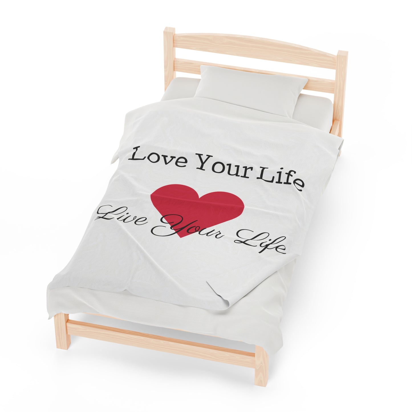 Love Life Plush Blanket