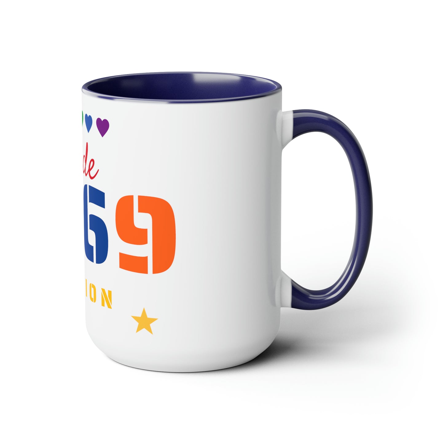 "Pride Edition" Two-Tone Coffee Mugs, 15oz