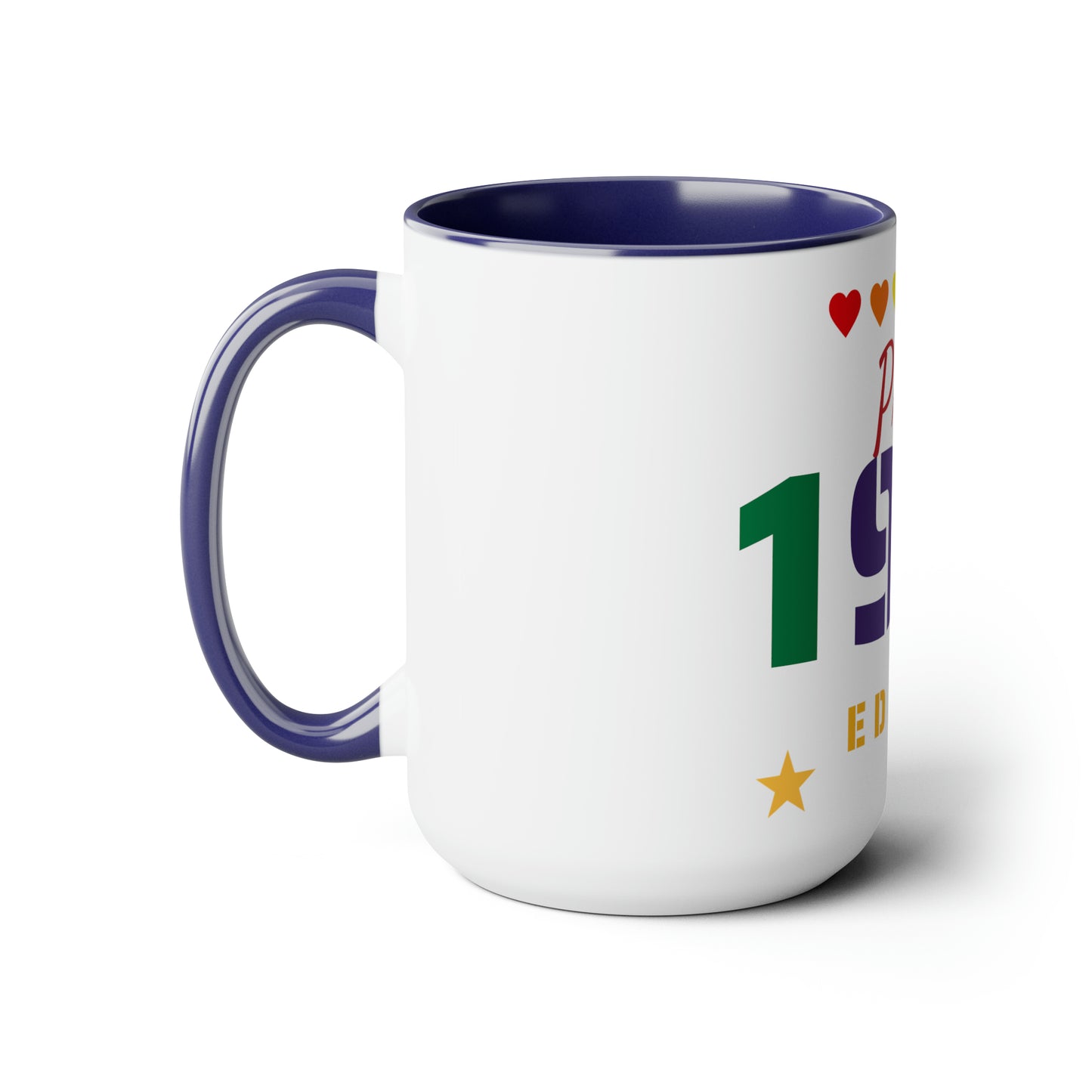 "Pride Edition" Two-Tone Coffee Mugs, 15oz